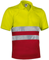 TRICOU POLO - REFLECTORIZANT - vizibilitate ridicata - echipament de lucru/protectie