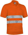 TRICOU POLO - REFLECTORIZANT - vizibilitate ridicata - echipament de lucru/protectie