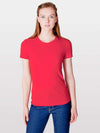 WOMEN'S FINE JERSEY SHORT SLEEVE T-SHIRT | AA2102