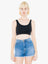 COTTON SPANDEX CROP TANK | AA8384