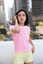 WOMEN'S POLY-COTTON RINGER T-SHIRT | AABB310