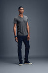 ADULT FEATHERWEIGHT V-NECK TEE | AN362