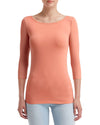 WOMEN'S STRETCH 3/4 SLEEVE TEE | ANL2455