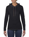 WOMEN’S LIGHTWEIGHT LONG SLEEVE HOODED TEE | ANL887