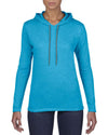 WOMEN’S LIGHTWEIGHT LONG SLEEVE HOODED TEE | ANL887