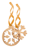 Ornament brad de craciun, fulg de nea | AP718674-A