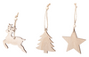Set de ornamente pentru brad, 3 buc | AP722061