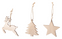 Set de ornamente pentru brad, 3 buc | AP722061