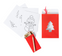Set de colorat ornament pentru pomul de crăciun | AP732240