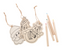 Set decorațiuni de crăciun, de colorat | AP800747