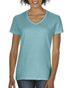 LADIES' MIDWEIGHT V-NECK TEE | CC3199
