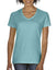 LADIES' MIDWEIGHT V-NECK TEE | CC3199