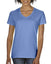 LADIES' MIDWEIGHT V-NECK TEE | CC3199