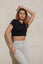 WOMEN'S TRI-BLEND CROPPED T | JT006