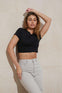 WOMEN'S TRI-BLEND CROPPED T | JT006