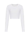 WOMEN'S L/S CROPPED T | JT016