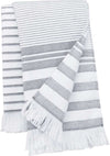 STRIPED FRINGED FOUTA | KA132