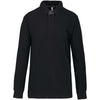 FRENCH RIB - LONG-SLEEVED RIBBED POLO SHIRT | KA221