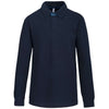 FRENCH RIB - LONG-SLEEVED RIBBED POLO SHIRT | KA221