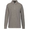 FRENCH RIB - LONG-SLEEVED RIBBED POLO SHIRT | KA221