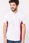 FLAG - SHORT-SLEEVED TWO-TONE POLO SHIRT | KA232