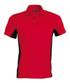 FLAG - SHORT-SLEEVED TWO-TONE POLO SHIRT | KA232