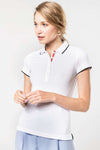 LADIES' SHORT-SLEEVED PIQUÉ KNIT POLO SHIRT | KA252