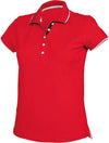 LADIES' SHORT-SLEEVED PIQUÉ KNIT POLO SHIRT | KA252