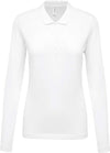 LADIES’ LONG-SLEEVED PIQUÉ POLO SHIRT | KA257