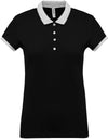 LADIES’ TWO-TONE PIQUÉ POLO SHIRT | KA259