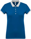 LADIES’ TWO-TONE PIQUÉ POLO SHIRT | KA259
