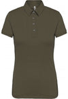 LADIES' SHORT SLEEVED JERSEY POLO SHIRT | KA263