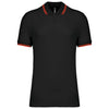 MEN'S 2 STRIPED SHORT SLEEVED POLOSHIRT | KA272