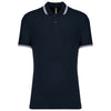 MEN'S 2 STRIPED SHORT SLEEVED POLOSHIRT | KA272