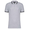 MEN'S 2 STRIPED SHORT SLEEVED POLOSHIRT | KA272