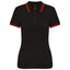 LADIE'S 2 STRIPED SHORT SLEEVED POLOSHIRT | KA273