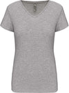 LADIES' SHORT-SLEEVED V-NECK T-SHIRT | KA3015