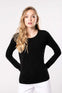 LADIES LONG-SLEEVED CREW NECK T-SHIRT | KA3017