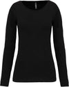 LADIES LONG-SLEEVED CREW NECK T-SHIRT | KA3017