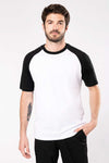 BASEBALL - SHORT-SLEEVED TWO-TONE T-SHIRT | KA330