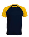 BASEBALL - SHORT-SLEEVED TWO-TONE T-SHIRT | KA330