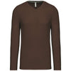 MEN'S LONG-SLEEVED V-NECK T-SHIRT | KA358