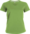 LADIES' SHORT-SLEEVED V-NECK T-SHIRT | KA381