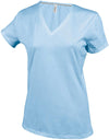 LADIES' SHORT-SLEEVED V-NECK T-SHIRT | KA381