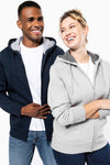 FULL ZIP HOODED SWEATSHIRT | KA444