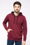 MEN'S CONTRAST HOODED SWEATSHIRT | KA446