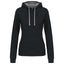LADIES’ CONTRAST HOODED SWEATSHIRT | KA465