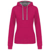 LADIES’ CONTRAST HOODED SWEATSHIRT | KA465