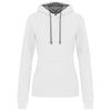 LADIES’ CONTRAST HOODED SWEATSHIRT | KA465