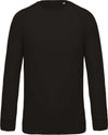 MEN'S ORGANIC COTTON CREW NECK RAGLAN SLEEVE SWEATSHIRT | KA480